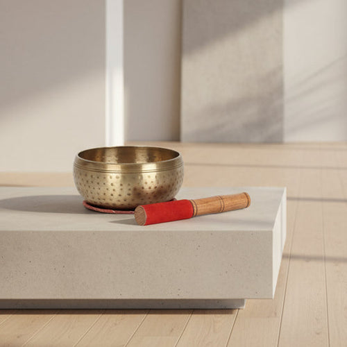 15cm Beaten Brass Singing Bowl