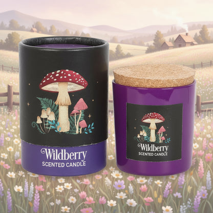 Forest Mushroom Wildberry Candle